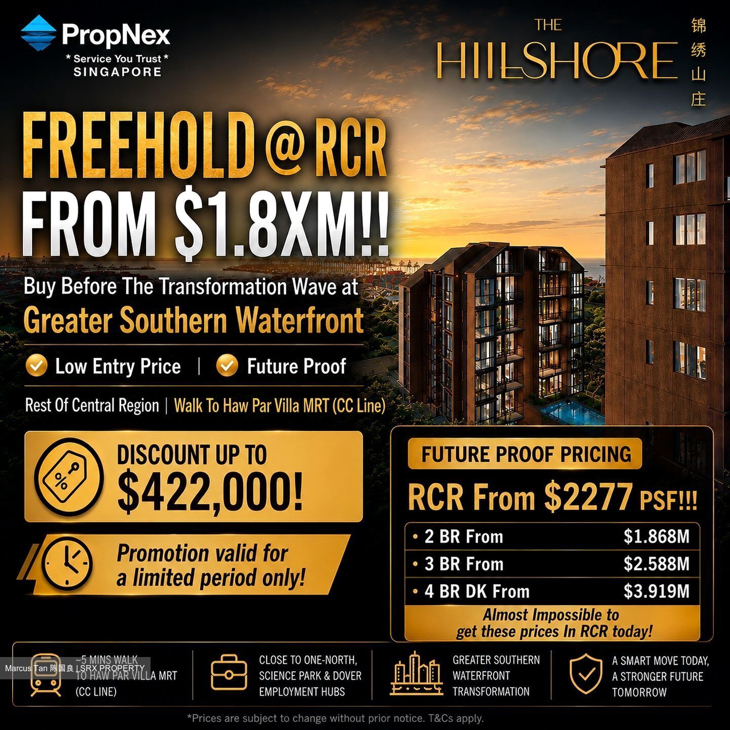 The Hillshore (D5), Condominium #590635231